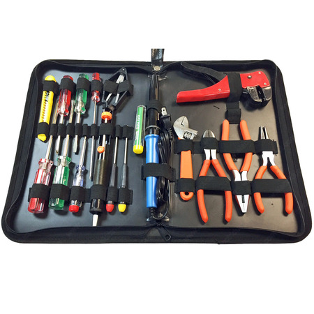 ELECTRIDUCT Electronic 18 pc. Master Tool Kit TL-ZS-EMK-906